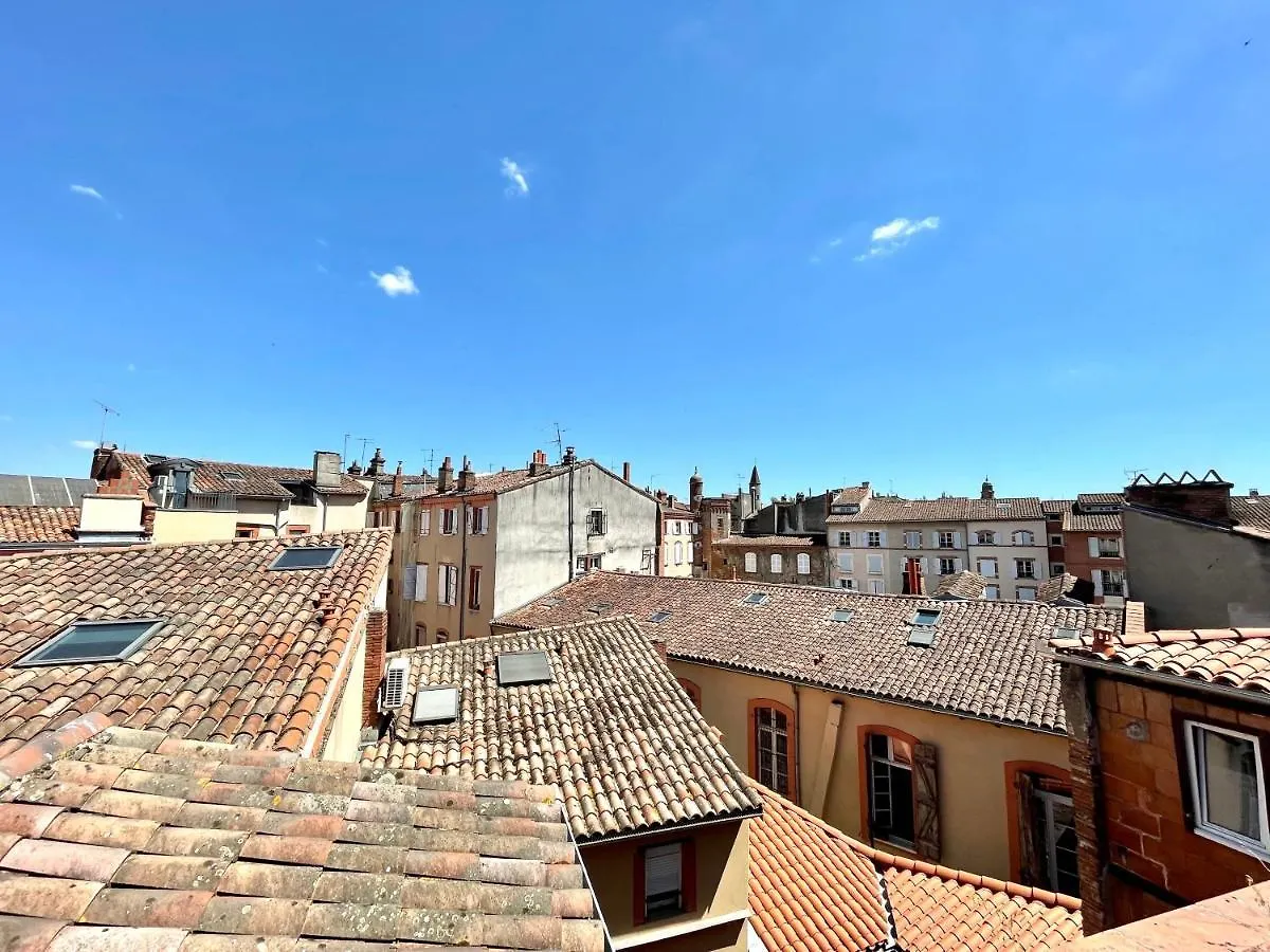 Le Jacobin - Terrasse Avec Vue Sur Les Toits Lägenhet Toulouse